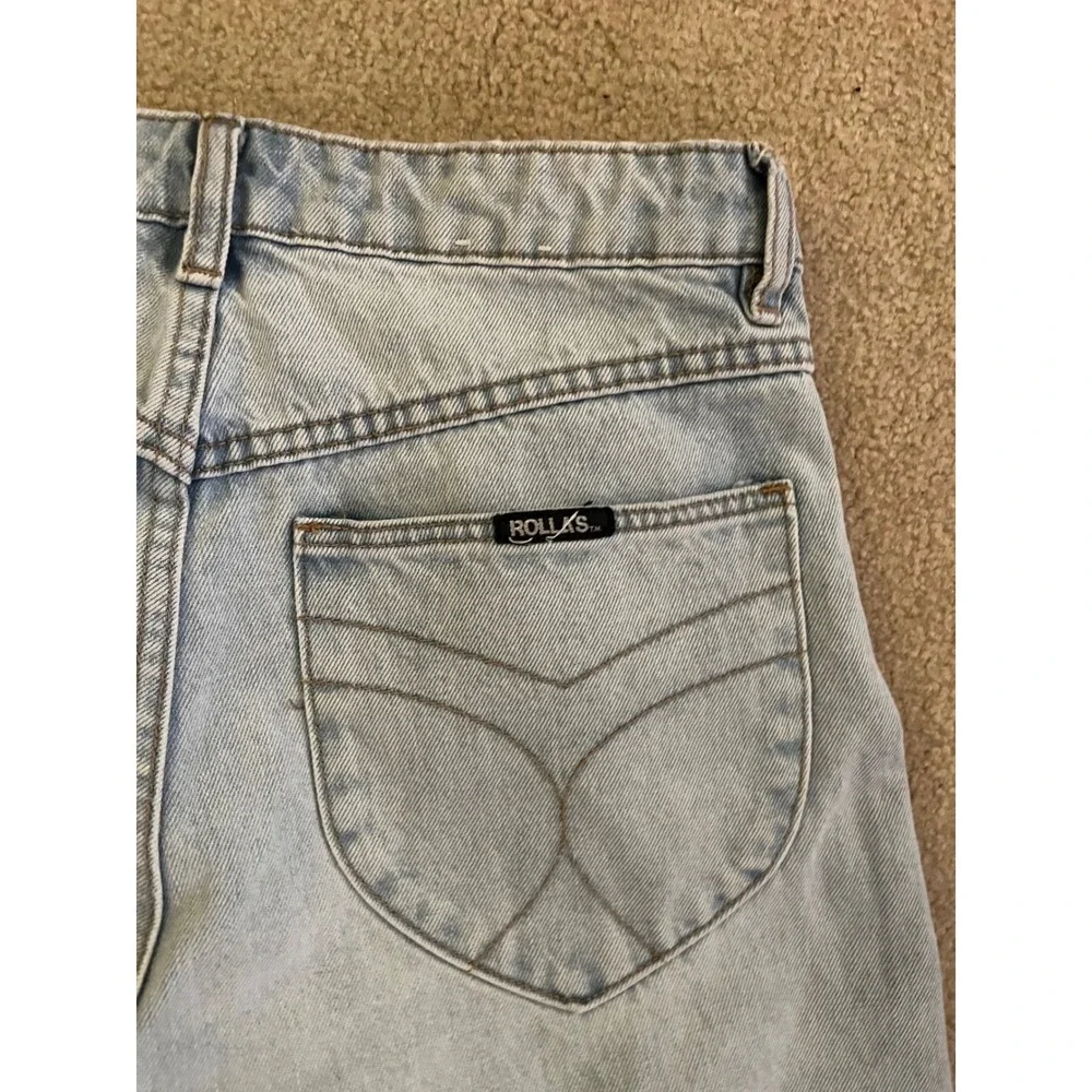 Rolla's Genie Super High Rise 80s Balloon Leg Jeans Light Wash- Size 29 - Picture 9 of 9